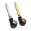 PA112201 metal pipes smoking Tobacco herb Pipes